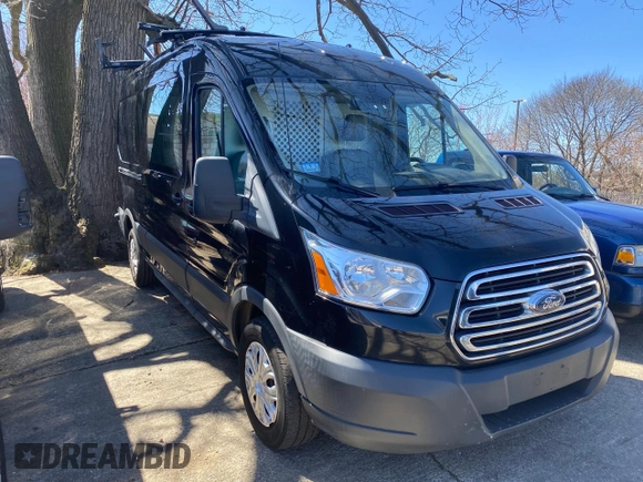 2015 Ford Transit Cargo with VIN 1FTNR2CMLFKA14542, listed as a Copart auction lot 52863735 with 134,970 mi miles and Clean title. Bid and sale history available at DreamBid. Image 2.