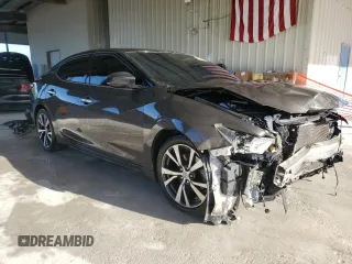 2016 Nissan Maxima SL with VIN 1N4AA6AP4GC906750, listed as a Copart auction lot 60691725 with 104,994 mi miles and Salvage title. Bid and sale history available at DreamBid. Image 4.