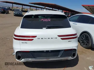 2025 Genesis GV70 2.5T z VIN KMUMADTB1SU203605, wystawiony jako IAAI lot #42385674 z przebiegiem Nie podano mil oraz . Historia ofert i sprzedaży dostępna na DreamBid. Obrazek 15.
