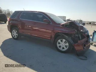 2016 GMC Terrain SLE with VIN 2GKALMEK2G6181458, listed as a Copart auction lot 48965695 with 123,163 mi miles and Salvage Title. Bid and sale history available at DreamBid. Image 4.