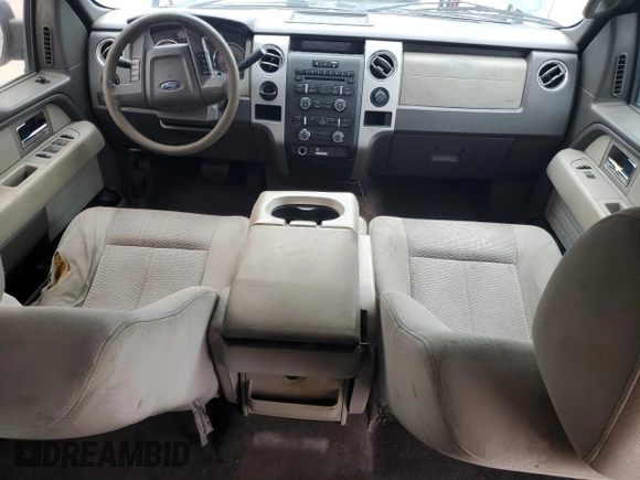 2009 Ford F-150 XL with VIN 1FTRW12899FA26850, listed as a Copart auction lot 44053435 with 163,491 mi miles and Salvage Title. Bid and sale history available at carsss.com. Image 8.