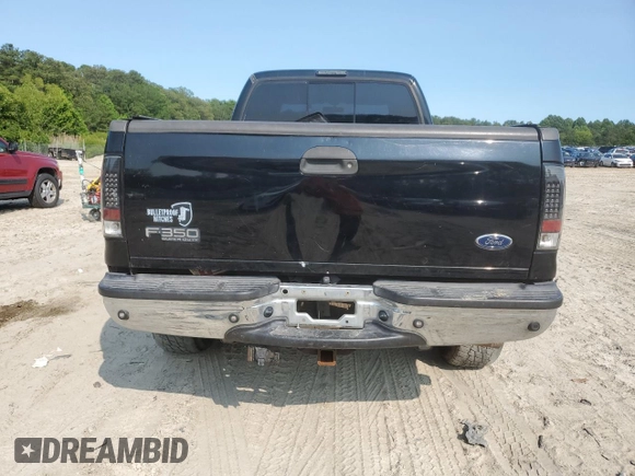 2002 Ford F-350 XL with VIN 1FTSW31S22EA86524, listed as a Copart auction lot 59212805 with 193,901 mi miles and Salvage title. Bid and sale history available at DreamBid. Image 6.