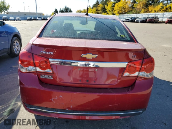 2013 Chevrolet Cruze 1LT with VIN 1G1PC5SB2D7326132, listed as a Copart auction lot 77891104 with 45,177 mi miles and Salvage Title. Bid and sale history available at carsss.com. Image 6.