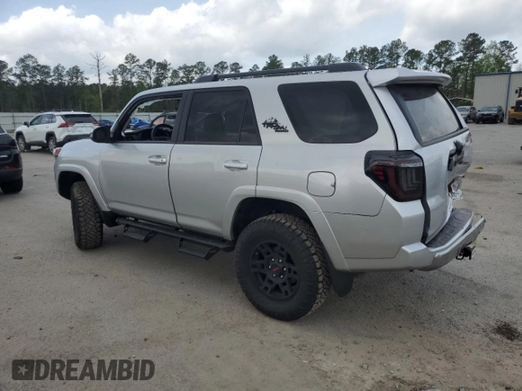 2024 Toyota 4Runner TRD Off Road with VIN JTERU5JR2R6292519, listed as a Copart auction lot 50622265 with 3,365 mi miles and Salvage title. Bid and sale history available at DreamBid. Image 2.