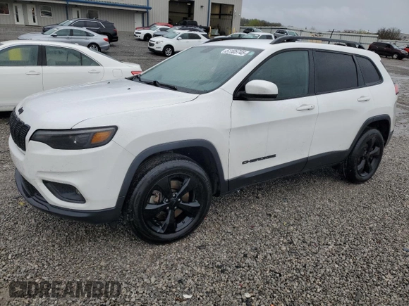 2019 Jeep Cherokee Latitude Plus with VIN 1C4PJMLN7KD360534, listed as a Copart auction lot 51105745 with 168,784 mi miles and Salvage title. Bid and sale history available at DreamBid. Image 1.