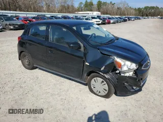 2020 Mitsubishi Mirage ES z VIN ML32A3HJXLH008278, wystawiony jako Copart lot #44202855 z przebiegiem 50 582 mil mil oraz Szkody całkowita. Historia ofert i sprzedaży dostępna na DreamBid. Obrazek 4.