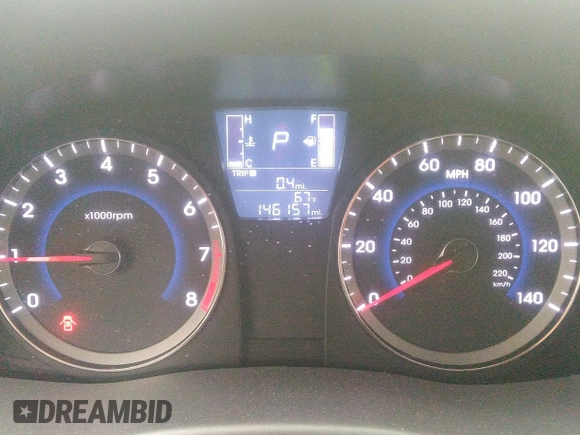 2016 Hyundai Accent SE with VIN KMHCT4AE8GU979206, listed as a IAAI auction lot 41956931 with 146,157 mi miles and . Bid and sale history available at DreamBid. Image 7.