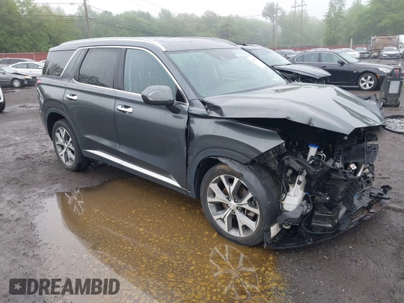 2022 Hyundai Palisade SEL with VIN KM8R4DHE3NU377999, listed as a IAAI auction lot 42258833 with 41,216 mi miles and . Bid and sale history available at DreamBid. Image 1.