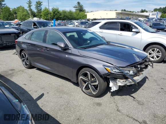 2019 Honda Accord Sport with VIN 1HGCV2E32KA012548, listed as a Copart auction lot 62986365 with 23,929 mi miles and Salvage title. Bid and sale history available at DreamBid. Image 4.