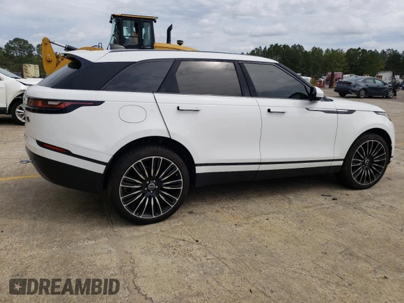 2018 Land Rover Range Rover Velar S with VIN SALYB2RN2JA710285, listed as a Copart auction lot 45687603 with 51,207 mi miles. Bid and sale history available at carsss.com. Image 3.