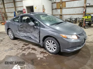 2012 Honda Civic Cpe EX with VIN 2HGFG3B89CH537025, listed as a Copart auction lot 42178925 with 126,488 mi miles and Salvage Title. Bid and sale history available at carsss.com. Image 4.
