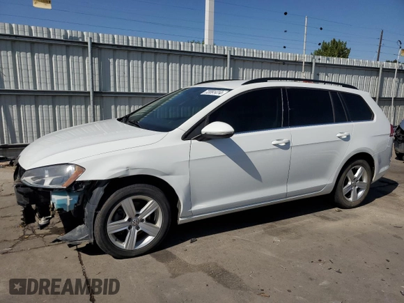2015 Volkswagen Golf SportWagen TDI SE with VIN 3VWCA7AU9FM512671, listed as a Copart auction lot 72091414 with 105,163 mi miles and Salvage Title. Bid and sale history available at carsss.com. Image 1.