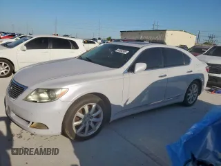 2008 Lexus LS 460 with VIN JTHBL46F885065484, listed as a Copart auction lot 52650595 with 143,861 mi miles and Clean Title. Bid and sale history available at carsss.com. Image 1.