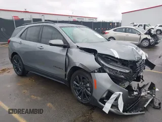 2023 Chevrolet Equinox RS with VIN 3GNAXMEGXPS123697, listed as a IAAI auction lot 41623010 with 26,885 mi miles. Bid and sale history available at carsss.com. Image 1.