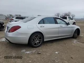 2019 Mercedes-Benz S 560 with VIN WDDUG8GB8KA461260, listed as a Copart auction lot 85986734 with Not Provided miles and Salvage Title. Bid and sale history available at DreamBid. Image 3.