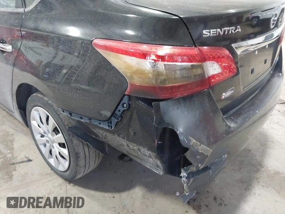 2015 Nissan Sentra SV with VIN 3N1AB7AP2FL685510, listed as a IAAI auction lot 41384507 with 119,885 mi miles and . Bid and sale history available at DreamBid. Image 6.