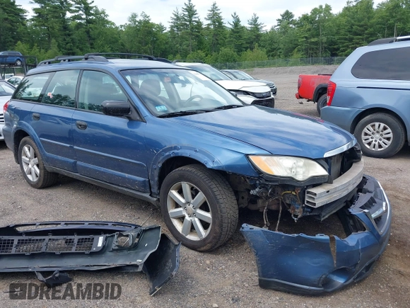 2008 Subaru Outback i with VIN 4S4BP61C987305821, listed as a IAAI auction lot 42639797 with 165,806 mi miles and . Bid and sale history available at DreamBid. Image 1.