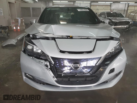 2018 Nissan LEAF S with VIN 1N4AZ1CPXJC301647, listed as a Copart auction lot 44814285 with 87,030 mi miles and Salvage Title. Bid and sale history available at DreamBid. Image 5.