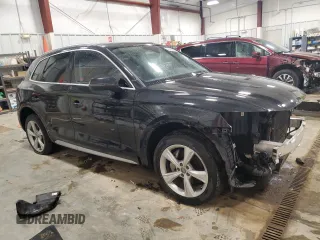 2020 Audi Q5 Premium with VIN WA1ANAFY0L2032734, listed as a Copart auction lot 49409845 with 156,338 mi miles and Non Repairable. Bid and sale history available at carsss.com. Image 4.