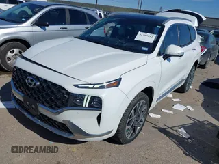 2021 Hyundai Santa Fe Calligraphy with VIN 5NMS5DAL1MH360376, listed as a IAAI auction lot 41395282 with 50,275 mi miles and . Bid and sale history available at DreamBid. Image 18.