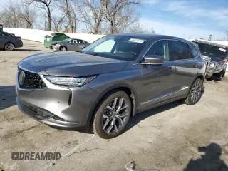 2023 Acura MDX w/Technology Package with VIN 5J8YE1H48PL028477, listed as a Copart auction lot 43697875 with 30,397 mi miles and Salvage Title. Bid and sale history available at carsss.com. Image 1.