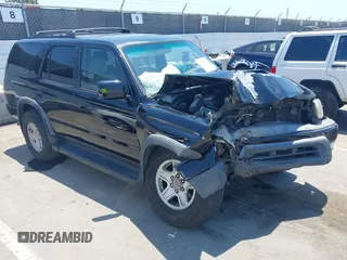 1999 Toyota 4Runner SR5 with VIN JT3GN86R0X0127155, listed as a IAAI auction lot 42766595 with 286,325 mi miles and . Bid and sale history available at DreamBid. Image 1.