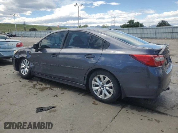 2015 Subaru Legacy Premium with VIN 4S3BNAD67F3071153, listed as a Copart auction lot 57292605 with 179,533 mi miles and Salvage title. Bid and sale history available at DreamBid. Image 2.