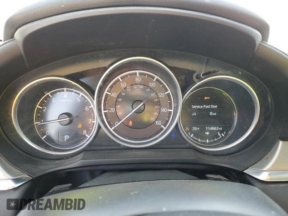 2018 Mazda 6 Touring with VIN JM1GL1VM5J1314407, listed as a Copart auction lot 49785025 with 114,662 mi miles and Salvage Title. Bid and sale history available at DreamBid. Image 9.