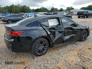 2018 Acura TLX w/A-SPEC Pkg with VIN 19UUB2F68JA007780, listed as a Copart auction lot 55611915 with 47,840 mi miles and Salvage title. Bid and sale history available at DreamBid. Image 3.