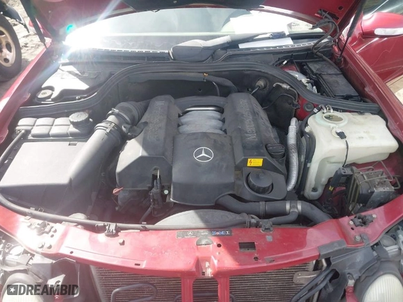 2003 Mercedes-Benz CLK-Class 3.2L with VIN WDBLK65G63T139874, listed as a IAAI auction lot 41808893 with 1 mi miles. Bid and sale history available at carsss.com. Image 10.