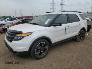 2014 Ford Explorer Sport z VIN 1FM5K8GT0EGB82176, wystawiony jako Copart lot #60896715 z przebiegiem 129 576 mil mil oraz Szkoda całkowita • Salvage title. Historia ofert i sprzedaży dostępna na DreamBid. Obrazek 1.