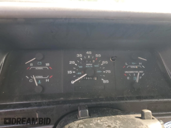 1994 Ford Ranger Splash with VIN 1FTCR14U9RPC00790, listed as a Copart auction lot 59012235 with 279,652 mi miles and Salvage title. Bid and sale history available at DreamBid. Image 9.