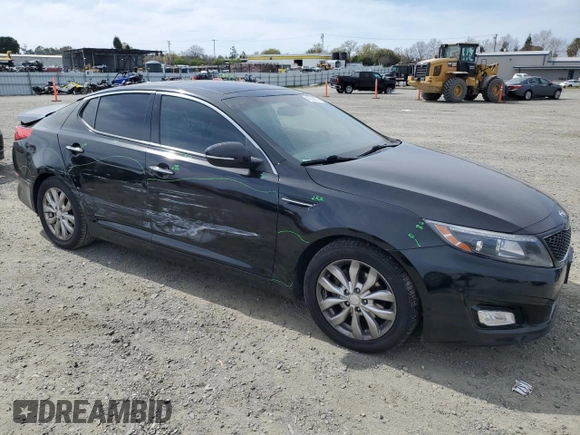 2015 Kia Optima EX with VIN 5XXGN4A72FG517116, listed as a Copart auction lot 48728505 with 140,351 mi miles and Salvage Title. Bid and sale history available at carsss.com. Image 4.
