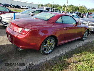 2007 Lexus SC 430 with VIN JTHFN45Y579012182, listed as a Copart auction lot 73826304 with Not Provided miles and Salvage Title. Bid and sale history available at DreamBid. Image 3.