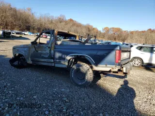 1986 Ford F-150 with VIN 1FTEF14H7GNB46015, listed as a Copart auction lot 80076324 with 0 mi miles and Salvage Title. Bid and sale history available at carsss.com. Image 2.