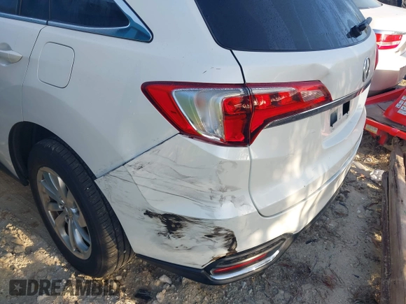 2017 Acura RDX w/Technology Pkg with VIN 5J8TB3H53HL020506, listed as a IAAI auction lot 41908609 with 133,567 mi miles. Bid and sale history available at carsss.com. Image 6.