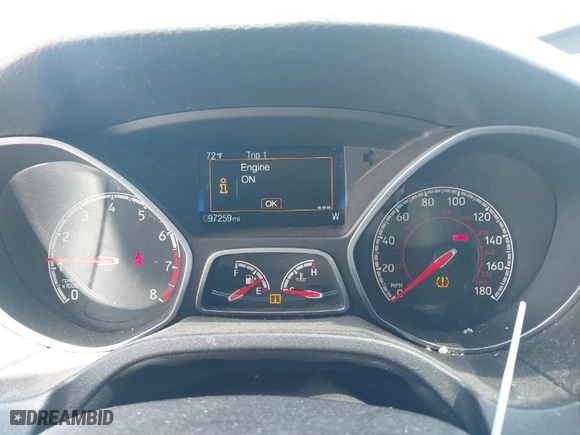 2015 Ford Focus ST with VIN 1FADP3L94FL241243, listed as a IAAI auction lot 41964511 with 97,259 mi miles. Bid and sale history available at carsss.com. Image 7.