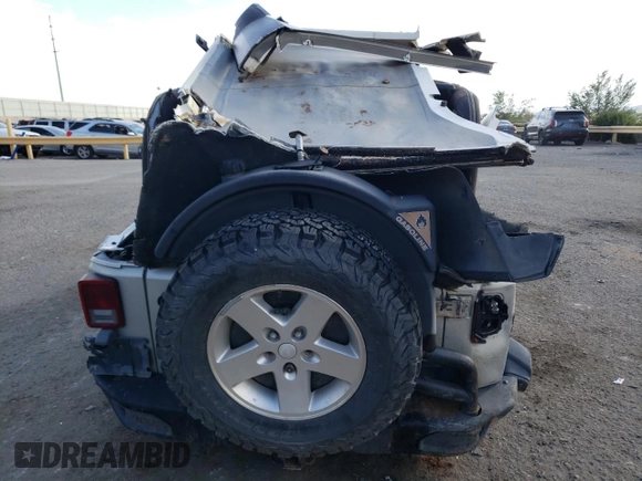 2007 Jeep Wrangler Rubicon with VIN 1J8GA64167L149306, listed as a Copart auction lot 69264743 with Not provided miles and Salvage title. Bid and sale history available at DreamBid. Image 6.