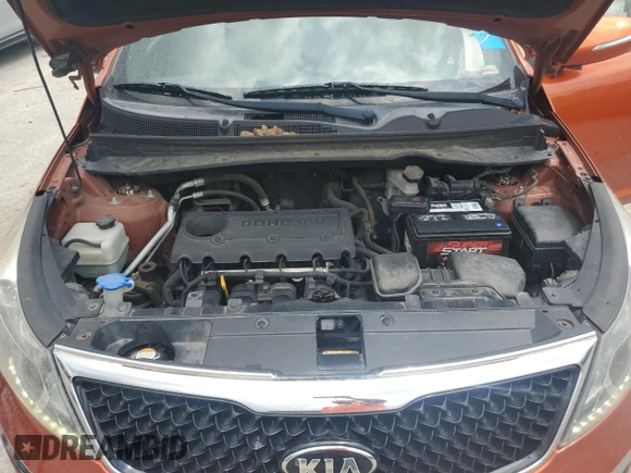 2011 Kia Sportage EX with VIN KNDPCCA2XB7097189, listed as a Copart auction lot 62690815 with 199,414 mi miles and Clean title. Bid and sale history available at DreamBid. Image 11.