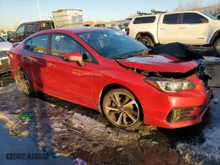 2020 Subaru Impreza Sport with VIN 4S3GKAL66L3603259, listed as a Copart auction lot 42655695 with 0 mi miles and Salvage Title. Bid and sale history available at carsss.com. Image 4.