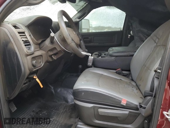 2024 Ram 2500 Tradesman with VIN 3C6UR5CJ2RG159546, listed as a Copart auction lot 41590235 with 0 mi miles and Salvage Title. Bid and sale history available at carsss.com. Image 7.