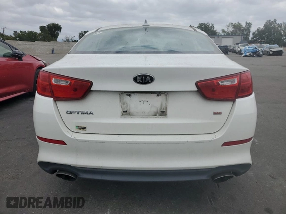 2015 Kia Optima LX with VIN KNAGM4A76F5614498, listed as a Copart auction lot 54376015 with 140,889 mi miles and Clean title. Bid and sale history available at DreamBid. Image 6.