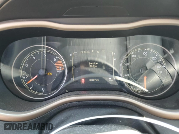 2016 Jeep Cherokee Latitude with VIN 1C4PJMCB0GW313203, listed as a Copart auction lot 70507714 with 91,787 mi miles and Salvage Title. Bid and sale history available at carsss.com. Image 9.