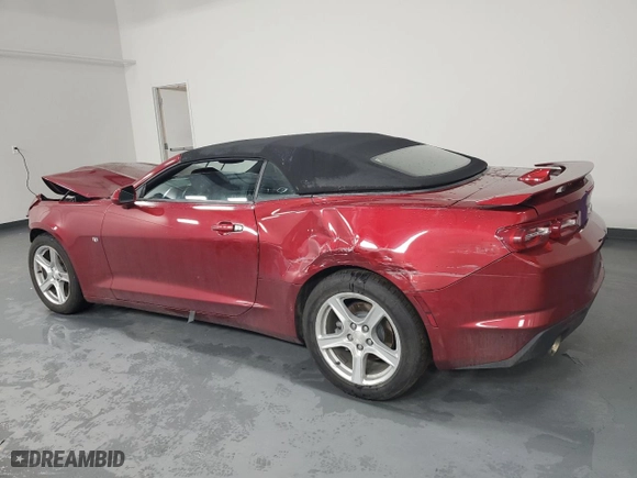 2023 Chevrolet Camaro 1LT with VIN 1G1FB3DS4P0145241, listed as a Copart auction lot 44380955 with 33,647 mi miles and Salvage Title. Bid and sale history available at carsss.com. Image 2.