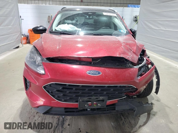 2021 Ford Escape SE Hybrid with VIN 1FMCU9BZ5MUB12370, listed as a Copart auction lot 57591475 with 52,799 mi miles and Salvage title. Bid and sale history available at DreamBid. Image 5.