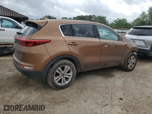 2018 Kia Sportage LX with VIN KNDPM3AC3J7474000, listed as a Copart auction lot 51042015 with 207,148 mi miles and Salvage Title. Bid and sale history available at DreamBid. Image 3.