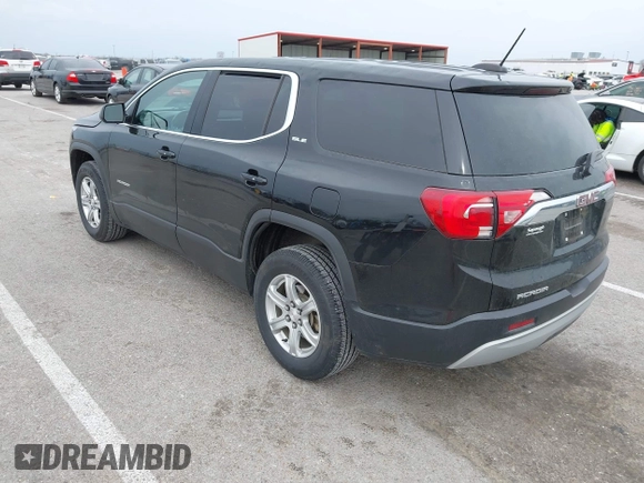2019 GMC Acadia SLE with VIN 1GKKNKLA9KZ150282, listed as a IAAI auction lot 41946910 with 105,831 mi miles. Bid and sale history available at carsss.com. Image 3.