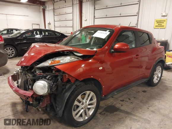 2012 Nissan Juke SL z VIN JN8AF5MV9CT118626, wystawiony jako IAAI lot #42202128 z przebiegiem 226 593 mil mil oraz . Historia ofert i sprzedaży dostępna na DreamBid. Obrazek 2.