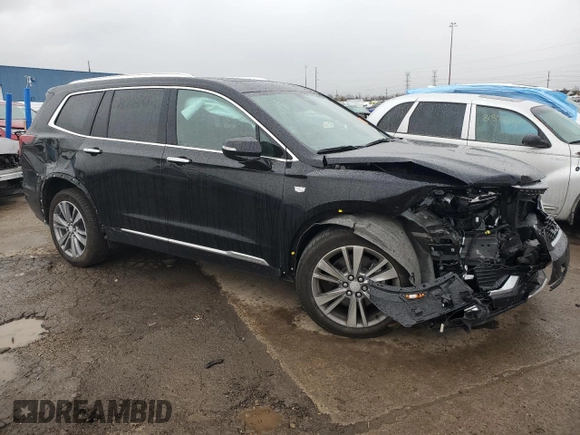 2024 Cadillac XT6 AWD Premium Luxury with VIN 1GYKPDRS8RZ747042, listed as a Copart auction lot 81598994 with 10,194 mi miles and Clean Title. Bid and sale history available at DreamBid. Image 4.