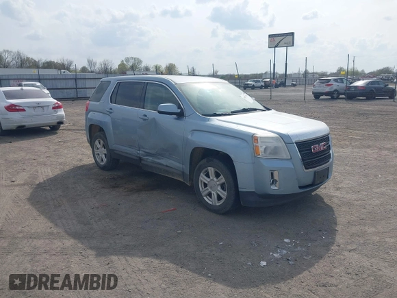 2014 GMC Terrain SLE with VIN 2GKALMEK2E6324082, listed as a IAAI auction lot 41887456 with 164,578 mi miles. Bid and sale history available at carsss.com. Image 1.